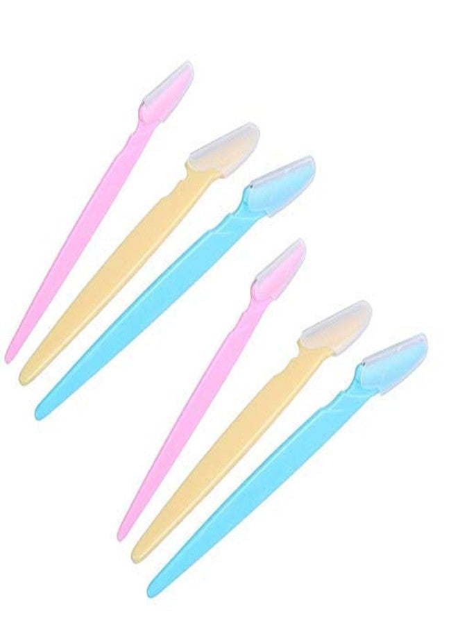 Top Select Eyebrow Painless Facial Hair Remover Razor for Face, Women and Men (Multicolour) (Pack of 2) - Image 1